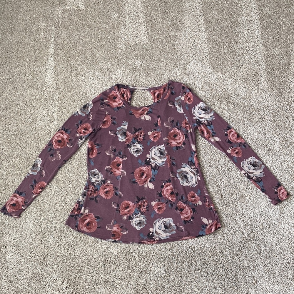 Buckle Daytrip Open Back Floral Top